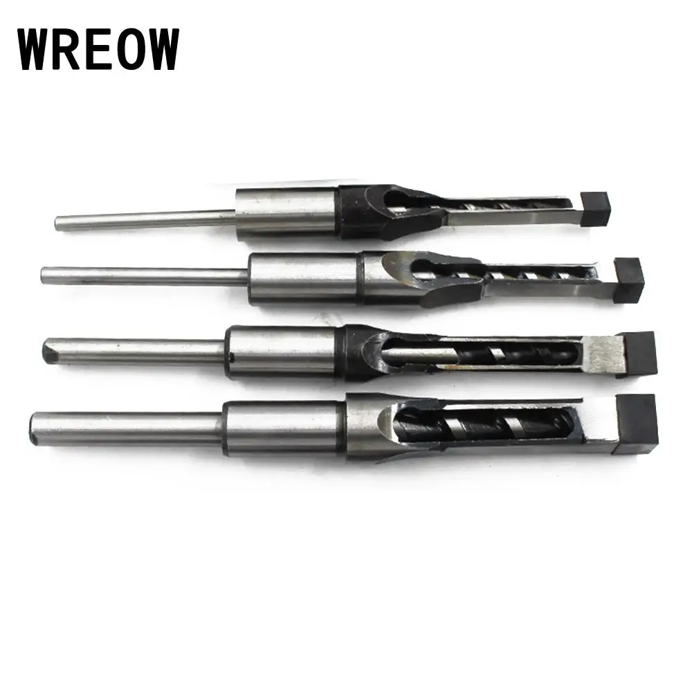Square Hole Mortising Drill Bit Woodworking Mortising Chisel Tenon
