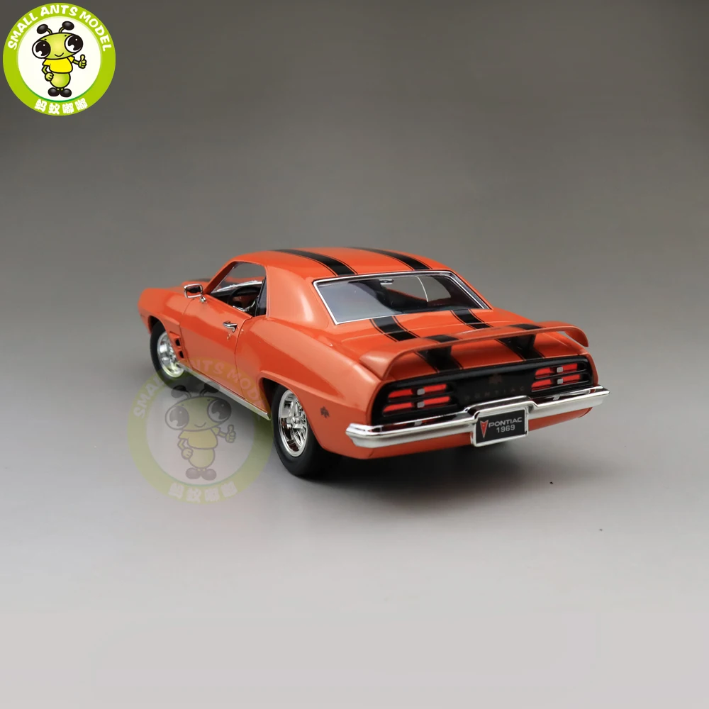 1/18 1969 PONTIAC Жар-птица транс-роуд Подпись литая модель автомобиля игрушки для мальчиков и девочек подарок