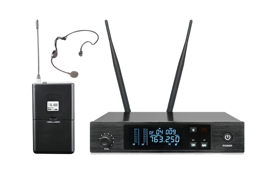 QLX GLX-D 24 style UHF teacher tour guide stage