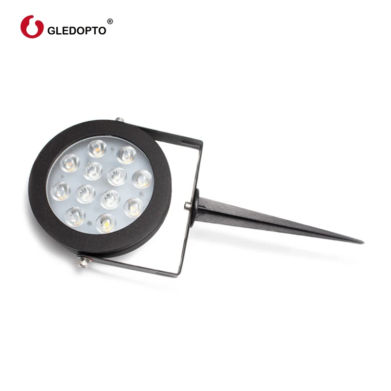 GLEDOPTO ZIGBEE light link LED garden lamp outdoor light 12W RGB CCT warm white AC110-240V work with Amazon alexa echo ZIGBEE3.0