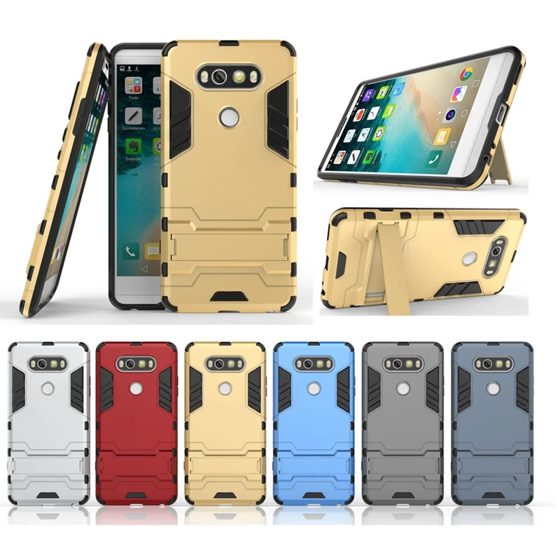 Case For LG V20 F800 H990ds F800L Ударопрочный Робот Броня Hybrid резиновый Чехол Тонкий Жесткий