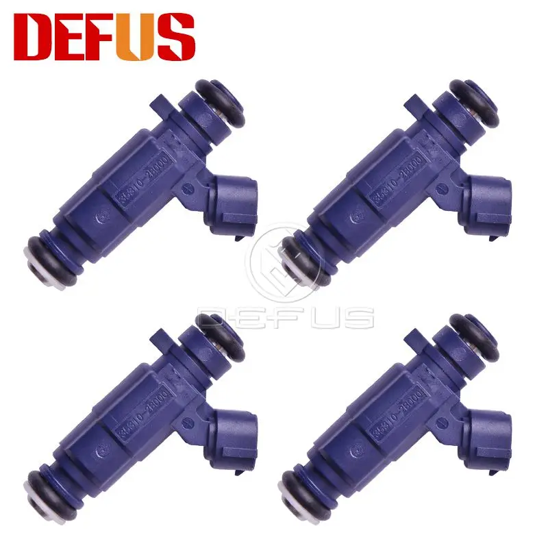 4x Fuel Injector For Hyundai i20 i30 Kia Soul 1.6L Cee'D 1.4 OEM 35310