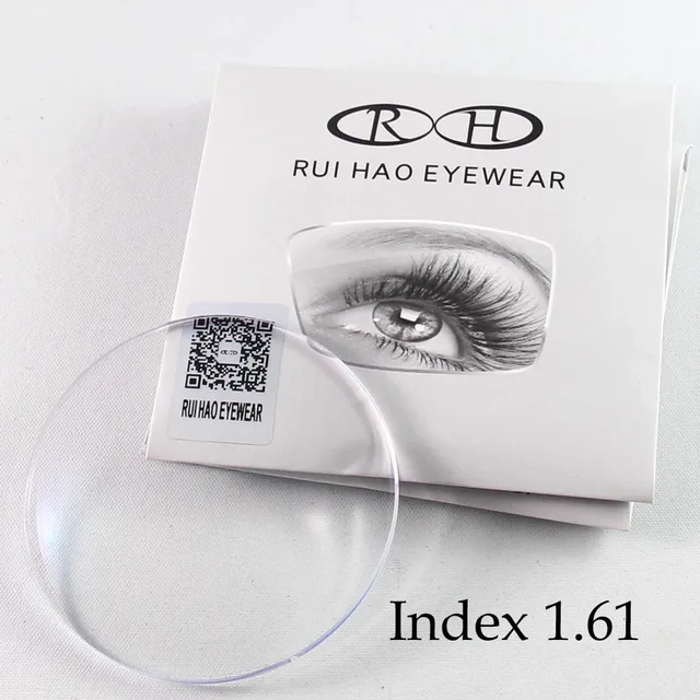 High Quality 1.61 Index CR 39 Resin Lens HMC UV Reflective Coating
