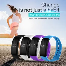 V66 Bluetooth Smart band Sport Smart Watch IP68 Waterproof Heart Rate Monitor Wristband Smart Health Bracelet for Android IOS