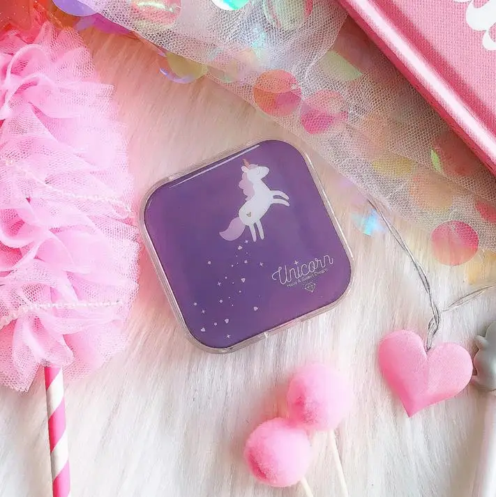 13 1 шт. Kawaii милый мультфильм девушка сердце контактные линзы коробка Студенческая мягкая младшая сестра очки коробка Сакура красивый ученик коробка для кормления - Цвет: 13