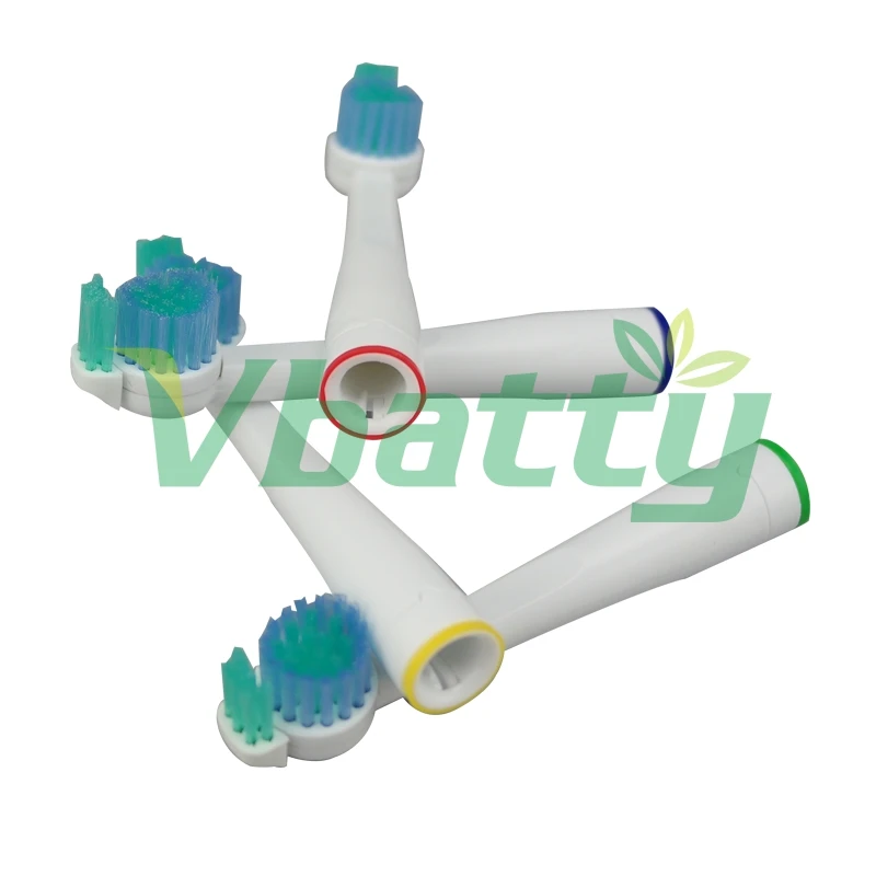 Vbatty 4 шт./упак. P-HX2014 электрическая звуковая Замена зубная щетка для Philips насадки на зубные щетки Sonicare двойной мягкие щетинки зубной щетки