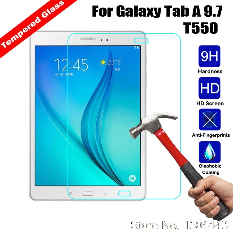 Защитное стекло для планшета Samsung Galaxy Tab A 9 7 SM- T550 T551 T555 | Мобильные телефоны и