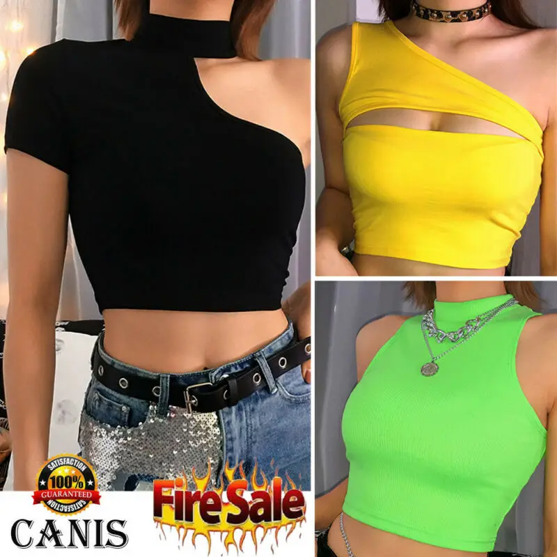 

Casual Bandeau Women Single Strap Bra Vest Tube Crop Top Single Shoulder