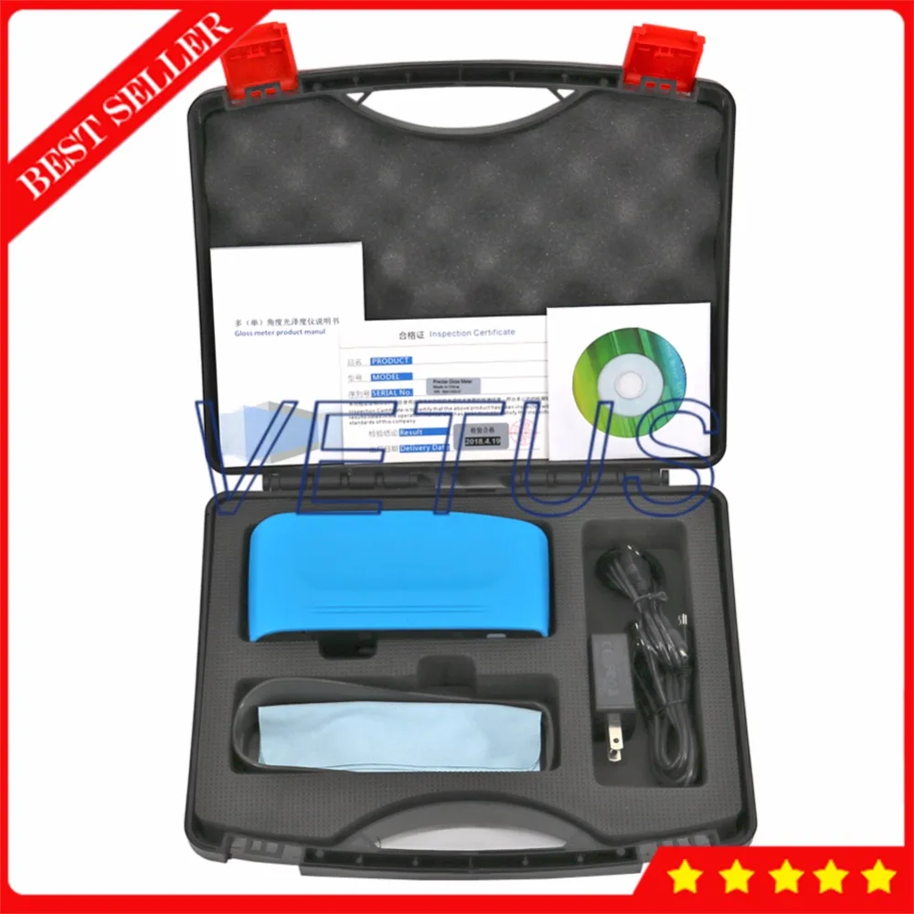

Paper Glossmeter WG75 Precision Gloss Meter Measuring Special Angle 75 Degree Single Angles Paper Gloss Tester Tools