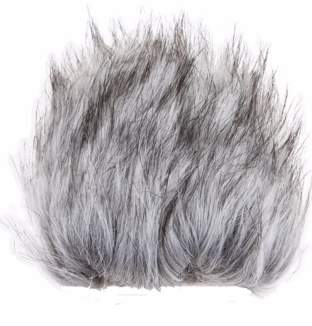 

Artificial Fur Microphone Muff Windscreen Wind Sleeve Shield Cover For Zoom H1 H2N H4N Q3 For Sony D50 Recorder 120x130mm