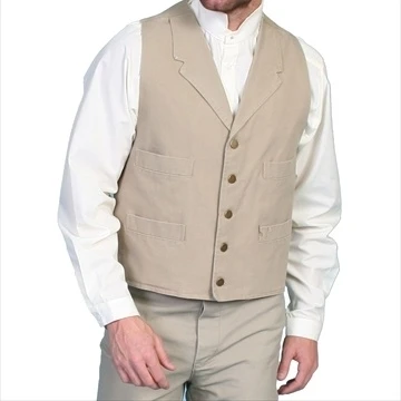 Scully RW041-SAN-L Mens Rangewear Frontier Vest Sand Large (1)