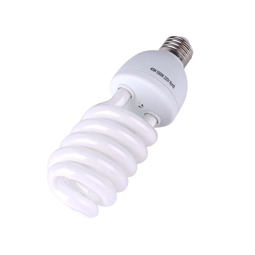 

45/105/115/135W 5500K Photography Light Daylight Lamp Lamp Bulb Emergency Studio Accessory Energy Saving Fluorescent NEW