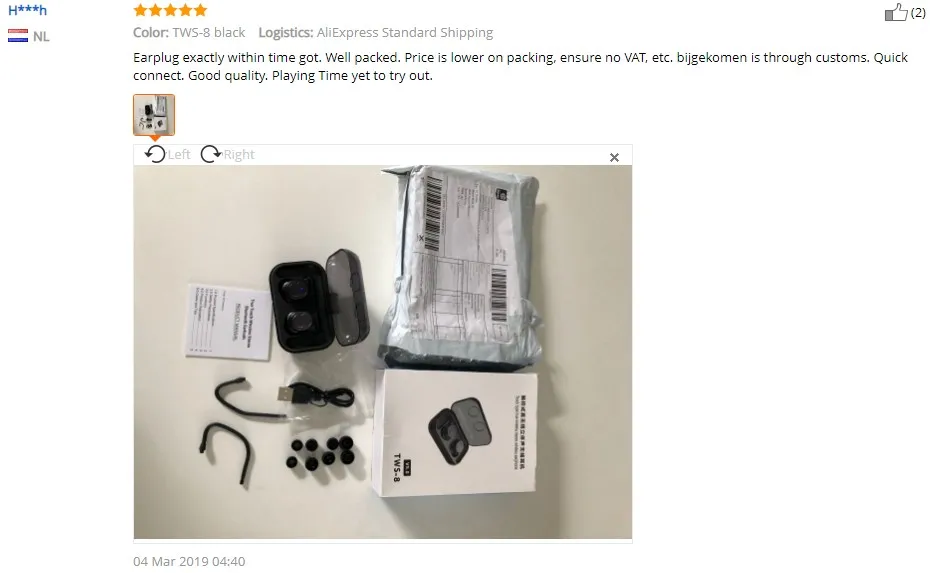 Earbuds Touch Control True Earphone