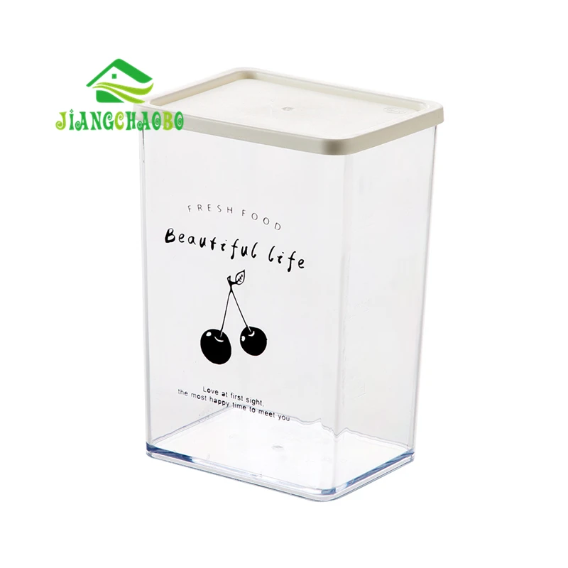 JiangChaoBo прозрачная многозернистая коробка для хранения кухонные Герметичные