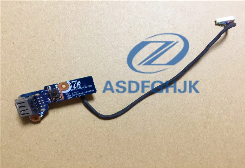 Оригинальный Для Samsung R530 R540 R580 R730 R780 RV510 плата с кнопкой питания Usb телефон 100% тест