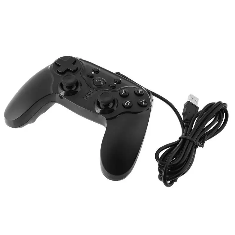 

1Pcs USB Wired Game Pads Controller Joystick Gamepad Double Motor with Screenshot Vibration Magnet Ring for Nintend Switch Hot