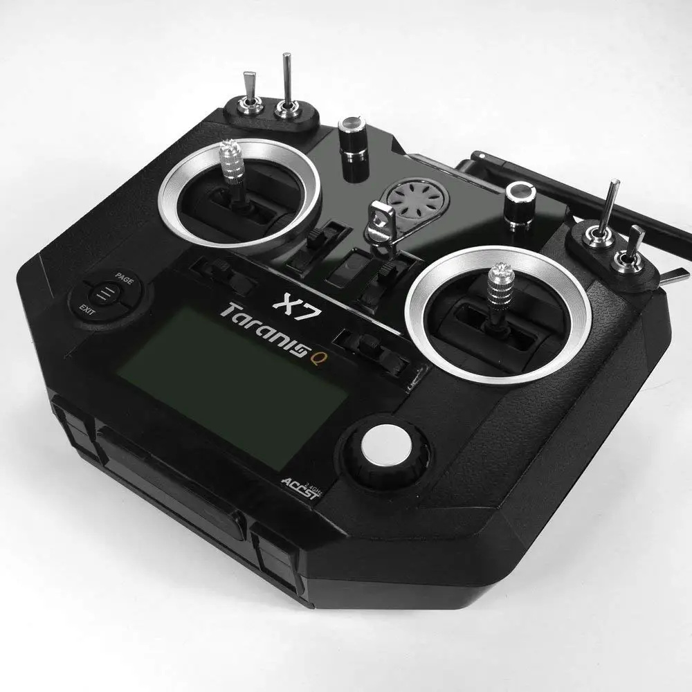 FrSky 2,4G ACCST Taranis QX7 Q X7 16 каналов передатчик пульт дистанционного управления черный или белый