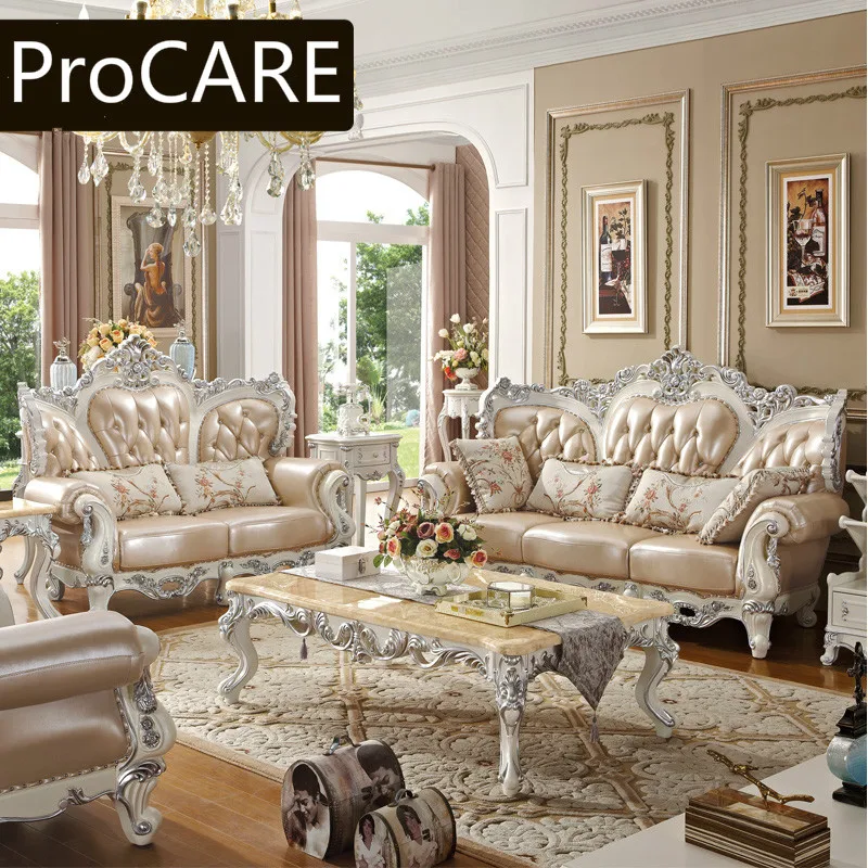 Klassieke lederen sofa koop goedkope klassieke lederen sofa loten ... Woonkamer klassiek banken