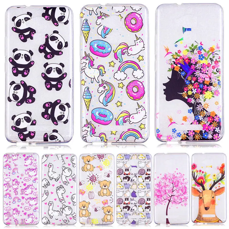 

ZenFone 3 Max ZC520TL Silicone Case Transparent Animal Silicon TPU Skin Soft Back Cover Case for Asus Zenfone 3 Max ZC520TL