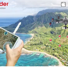 Держатель Walkera портативный блок питания для Scout X4 белый цвет