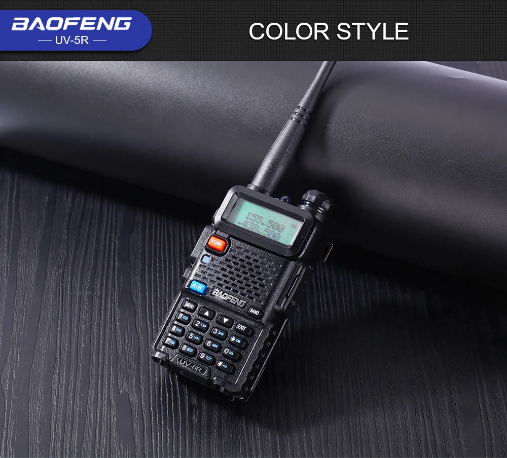 BaoFeng UV-5R рация двухсторонняя радио обновленная версия baofeng uv5r 128CH 5 Вт VHF UHF 136-174 МГц и 400-520 МГц