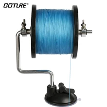 Goture рыболовный барабан для наматывания удочки катушка намоточная система снасти Серебро Алюминий эксклюзивный дизайн линия бобины/катушка обмотки устройства