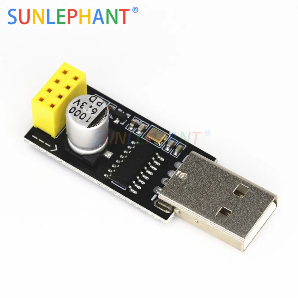 CH340 USB к ESP8266 ESP 01 Wifi модуль адаптер компьютер телефон Беспроводная связь
