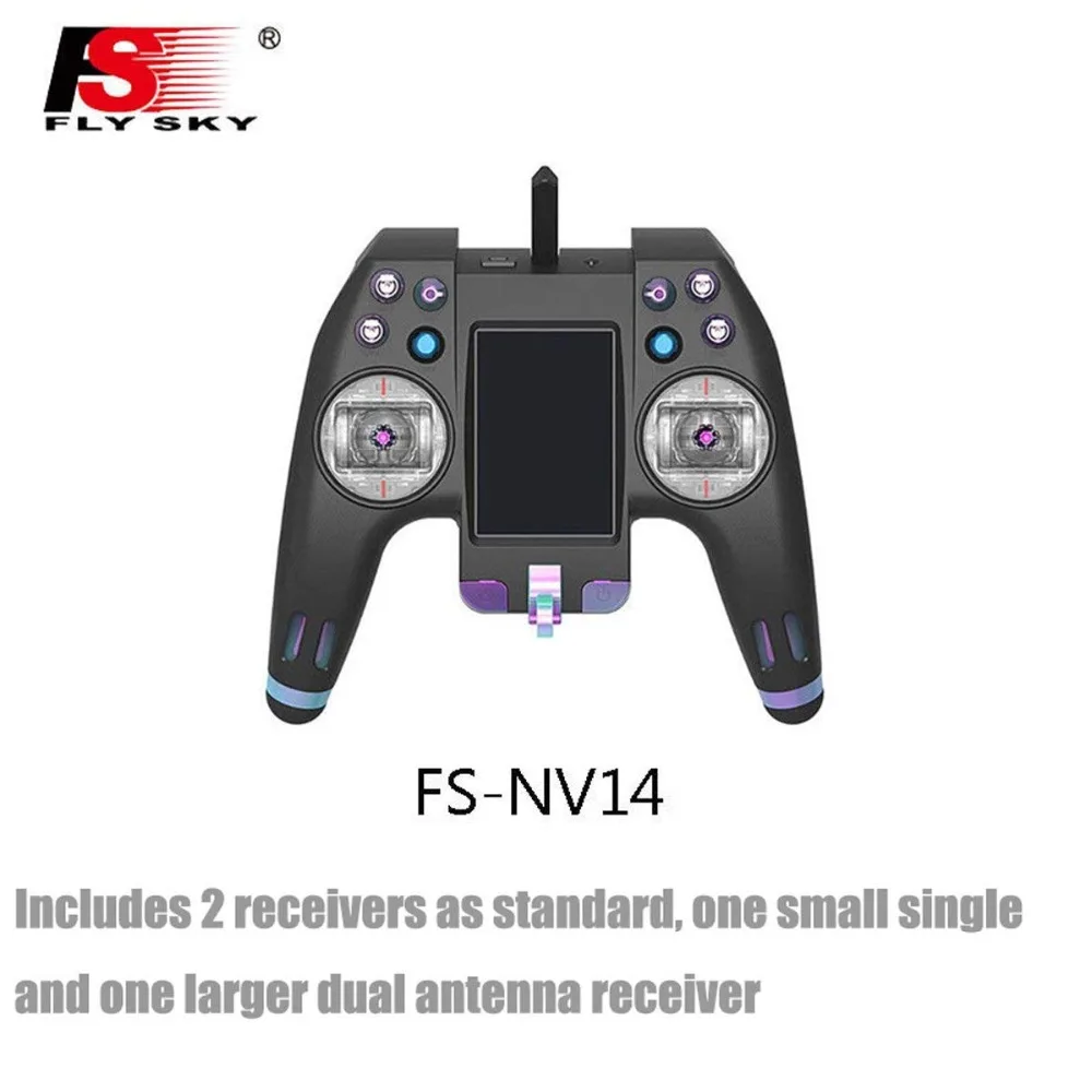 

FLYSKY FS-NV14 2.4G 14CH Nirvana 3.5 Inch Display Open Source OpenTX RC FPV Racing Drone Transmitter with iA8X Receiver