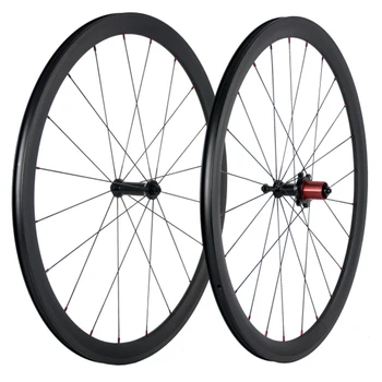 

New arrivals 700c carbon wheelset light weight UD matte carbon wheels 38mm carbon clincher road bike wheels