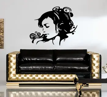 

Beautiful girl Kids Room Children Stylish Wall Art Sticker Decal