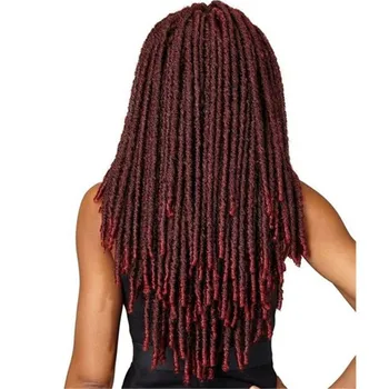 

Feibin 6 Packs Faux Locs Synthetic Braid Hair Crochet Braiding Hair 180 Strands 14 inches Full Head B17 Free Shipping