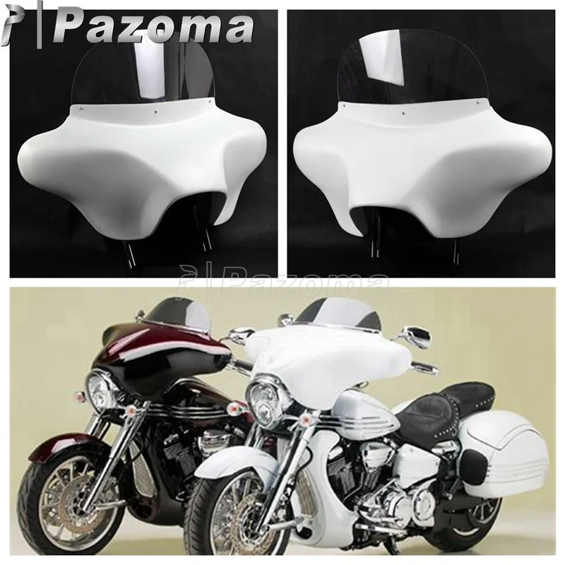 Белый съемный обтекатель PAZOMA с динамиком 6x9 для Harley Road King 1994 1995 1996 1997 1998 1999 2000
