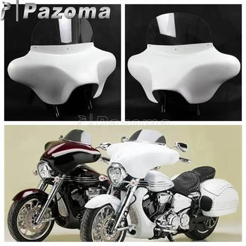 

PAZOMA White 6x9 Speaker Detachable Fairing for Harley Road King 1994 1995 1996 1997 1998 1999 2000 2001 UP