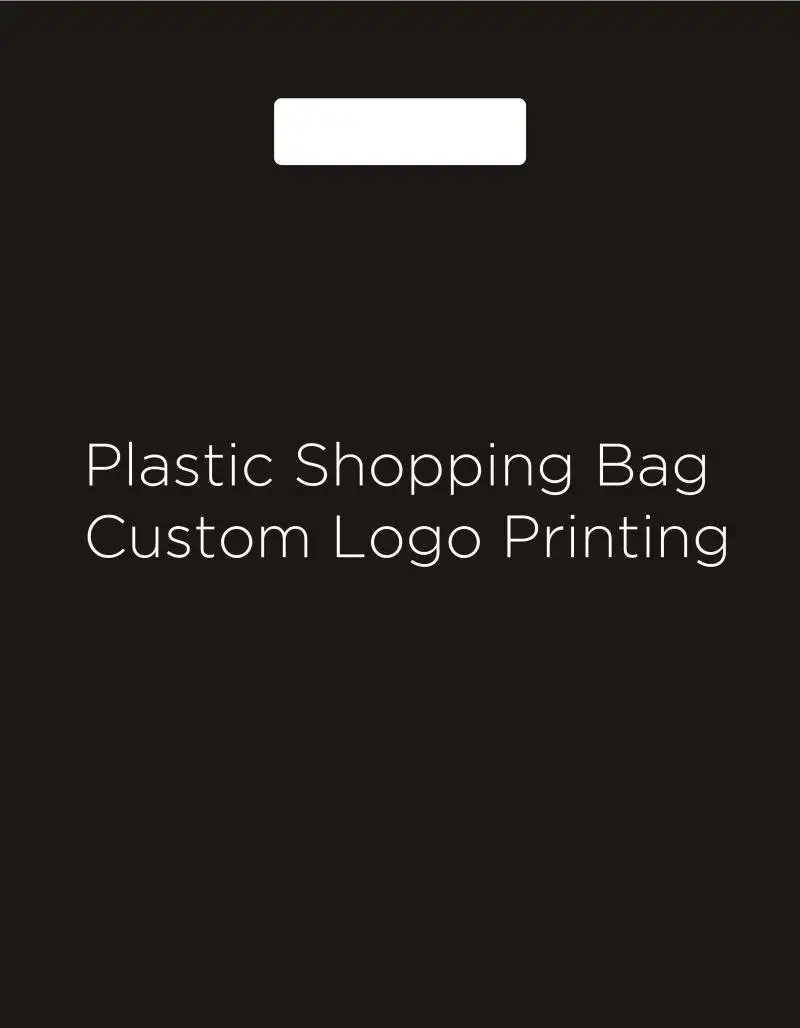 

Event Party Supplies Custom Logo Printing Plastic Shopping Bag Gift Bag with Custom Printed Logo Plastic Bag Packaging Bag