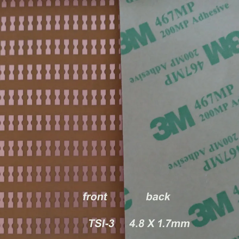 Ts13 4.8 X1.7mm Terminal With 3m Adhesive For Strain Gauges