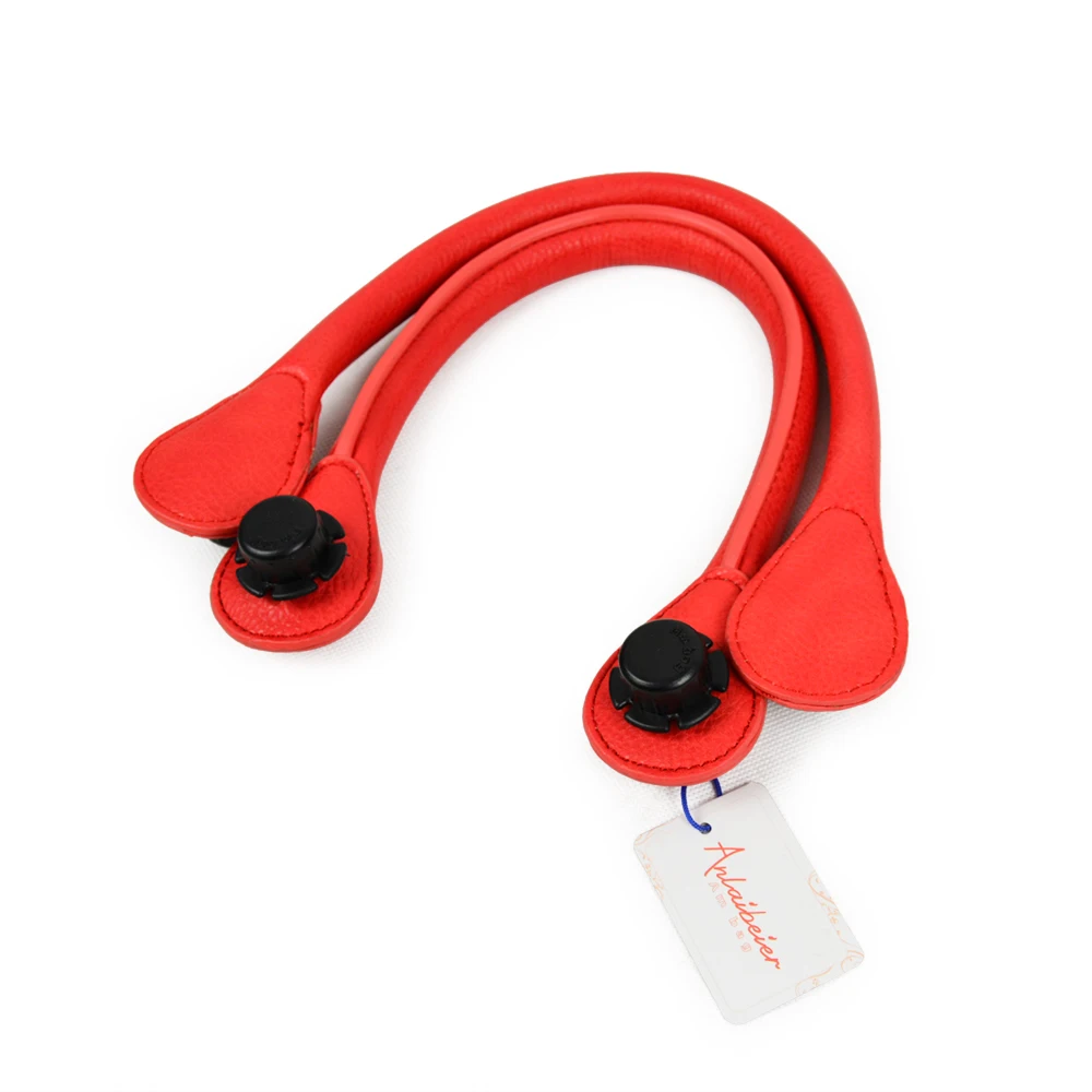 ANLAIBEIER 1 пара 45 см короткая ручка из мягкой искусственной кожи для Obag AMbag