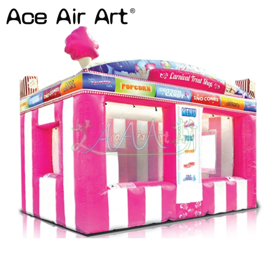 Buy Hotsale Oxford inflatable carnival treat shop,inflatable concession stands
