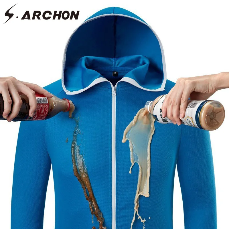 S. _ البراقي الصيف التكتيكية سترة مضادة للماء الرجال هوديي لينة جديد التكنولوجيا سريعة الجافة تنفس السترات أبلى رقيقة الربيع جاكيتات S. _ البراقي الصيف التكتيكية سترة مضادة للماء الرجال هوديي لينة جديد التكنولوجيا سريعة الجافة تنفس السترات أبلى رقيقة الربيع جاكيتات