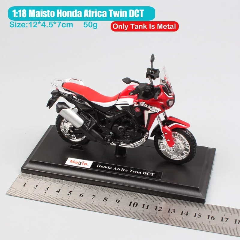 1:18 Масштаб Maisto honda CRF1000L Африка Twin DCT 2016 приключение спортивный автомобиль литья