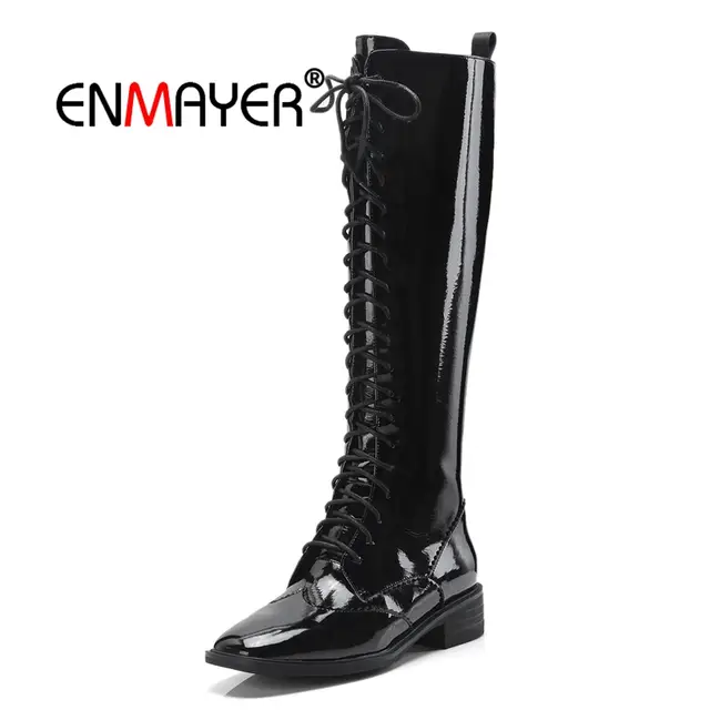 womens knee high steel toe boots