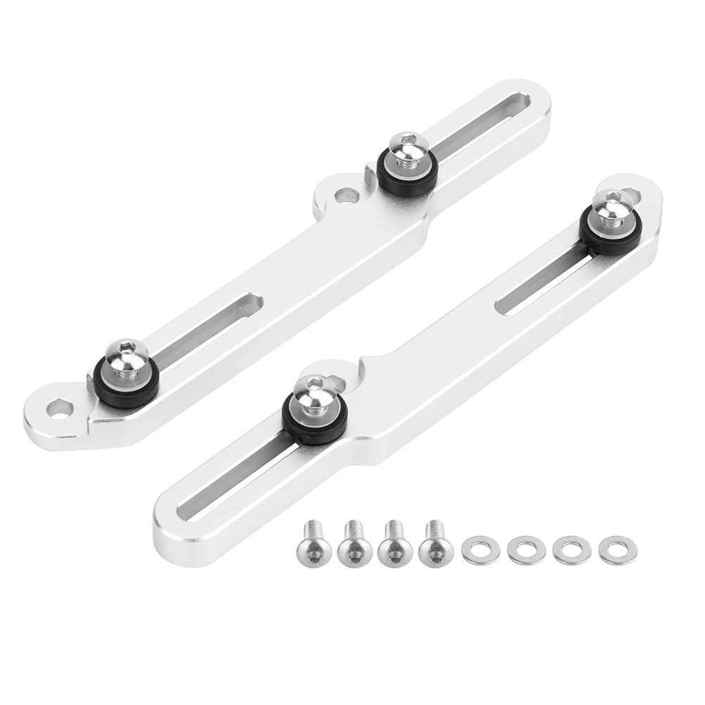 Black Motorcycle Windscreen Adjusters Windshield Bracket for NC750X 2016-2019,CNC