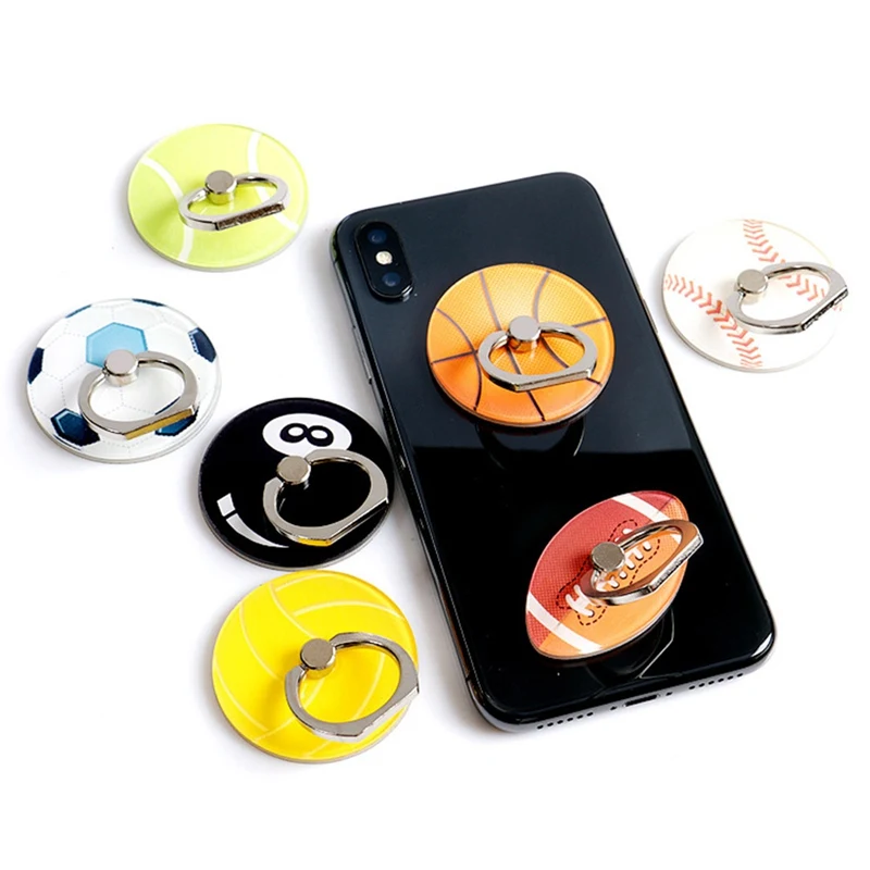 Creative Football Ring Phone Holder Finger Hook Stands Ring Holder for Phone Case For iPhone 7 for Samsung for Xiaomi