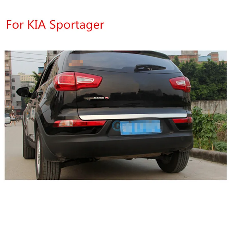 Для KIA SportageR 2010 2011 2012 2013 2014 5dr Высококачественная крышка багажника из нержавеющей