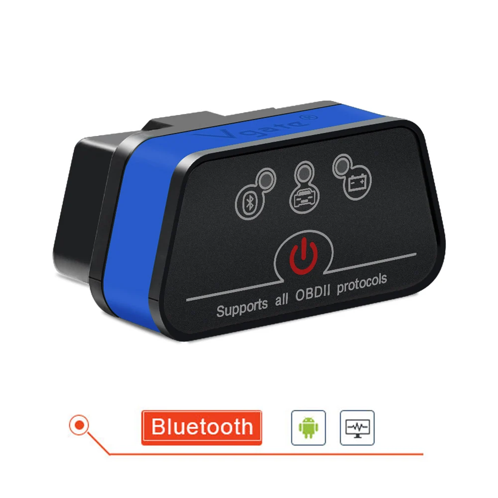 Диагностический прибор Vgate iCar2 ELM 327 V2.1 Автомобильный сканер с Bluetooth WIFI ELM327 для