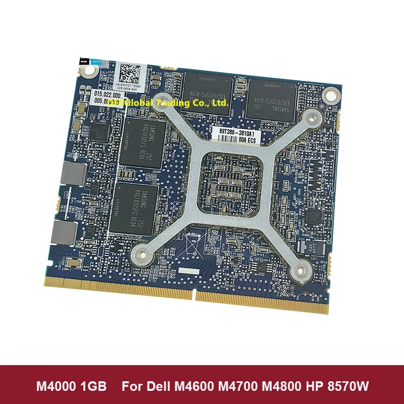  M4000 VGA Graphics Grafikkarte 216-0834044 Für Dell M4600 M4700 M4800 HP 8570 W ATI FirePro 100% Ar