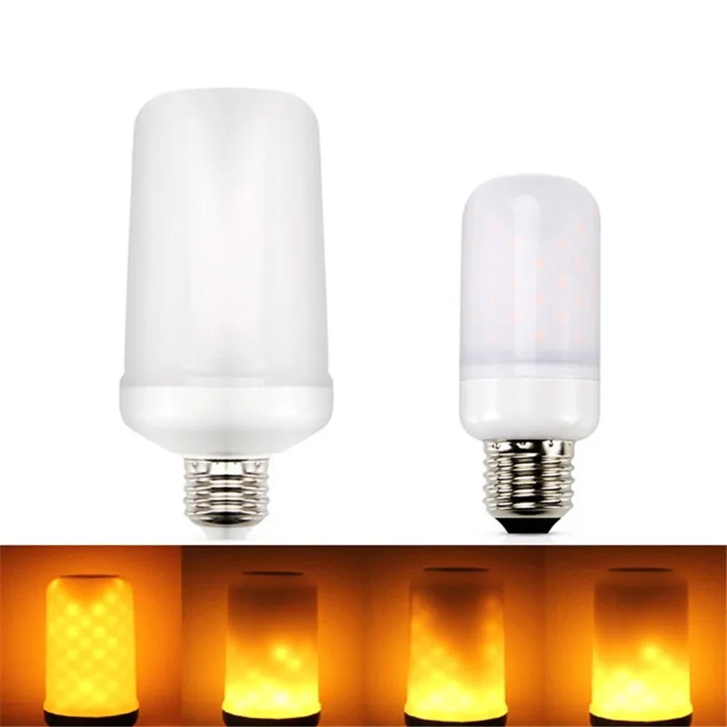 

1/5/10X E27 E14 B22 2835 SMD LED Bulb 9W 15W Flame Effect Light Holiday Decoration Amazing Imitating Fire Torch Lights AC85-265V