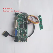 M. NT68676 HDMI аудио плата контроллера Драйвер Набор DIY для LTN145AT01-H01 1366X768 ПАНЕЛЬ Кабель VGA DVI ЖК, светодиод, низковольтная дифференциальная передача сигналов 40pin