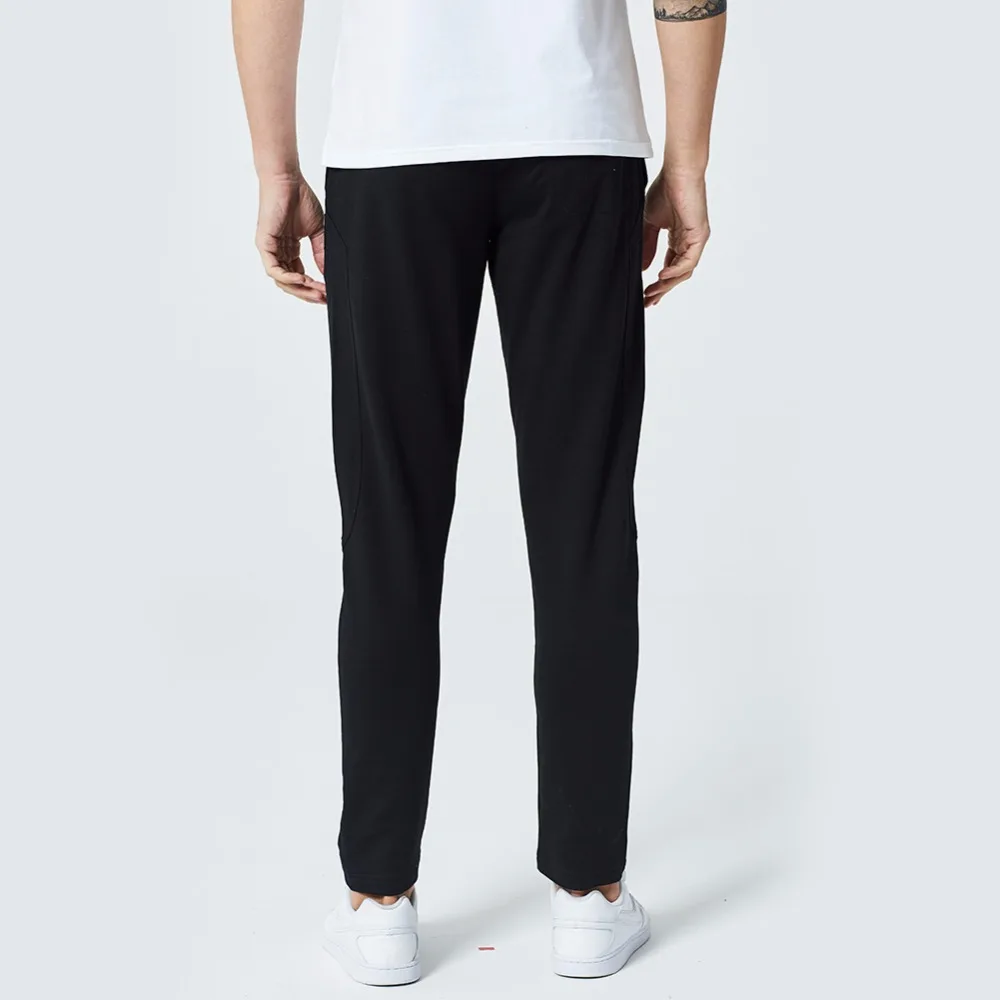 2019 الرجال السراويل الصلبة فضفاض السراويل المرنة القطن صالح سليم بنطلون ركض Sweatpants عارضة الأزياء السراويل الترنك للذكور