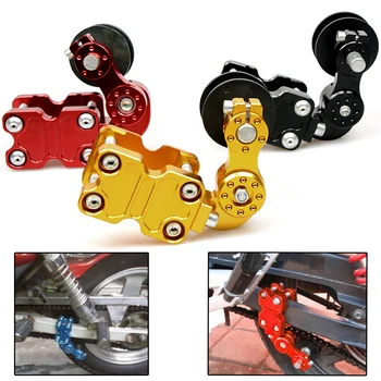 

Universal Most Motorcycle Aluminum Roller Chain Tensioner Adjuster Chain Tensioner bolt Roller 3 Color For Dirt Pit Bike ATV