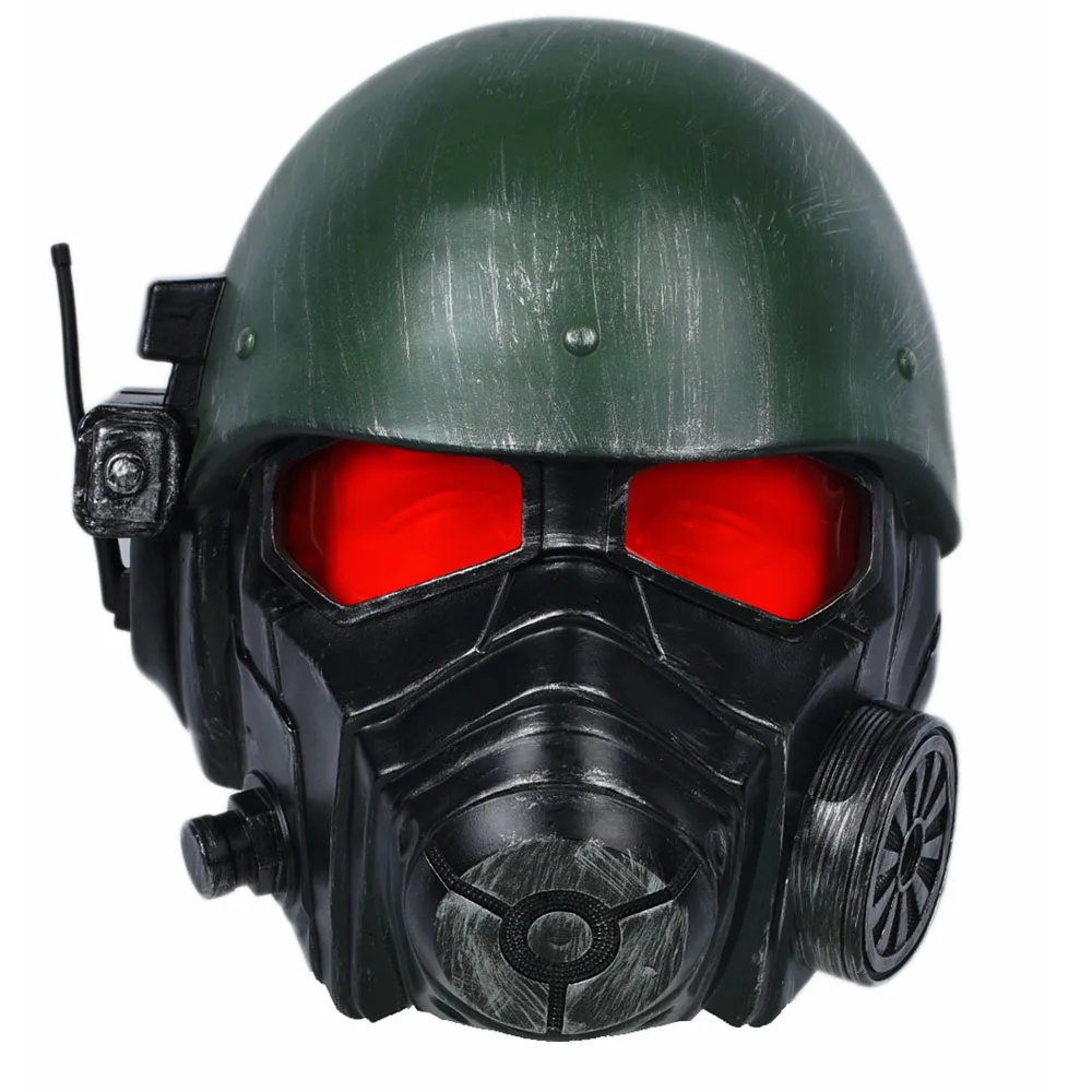 

Fallout 4 Veteran Ranger Helmet Game Cosplay Mask Riot Armor Full Head High Quality Resin Helmet Halloween Christmas Party Prop